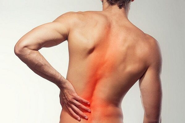 Síntomas e tratamento da osteocondrose da rexión torácica